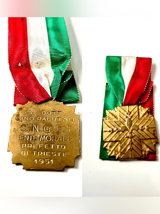 Other - Vintage Italian Scouting Merit Metal